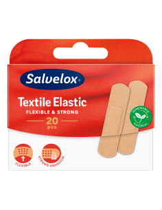 Salvelox Textile Elastic Apósito Flexible y Adherente 20...