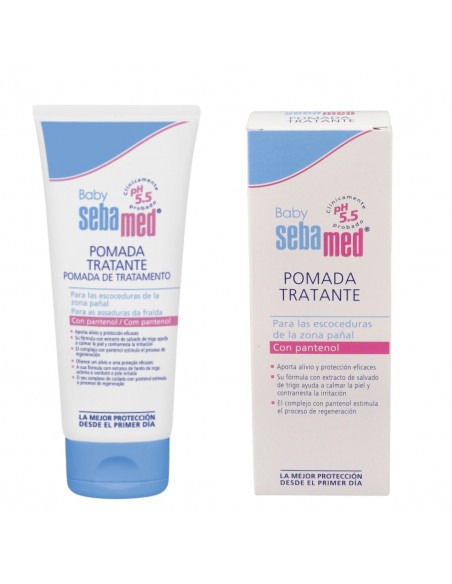 Sebamed Baby Pomada Tratante para Escoceduras  Zona del Pañal 100 ml