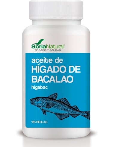 Soria Natural Aceite de Hígado de Bacalao 125...