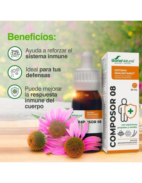 Soria Natural Composor 08 Echina Complex 50 ml