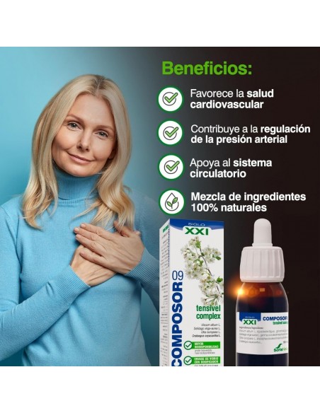 Soria Natural Composor 09 Tensivel Complex 50 ml