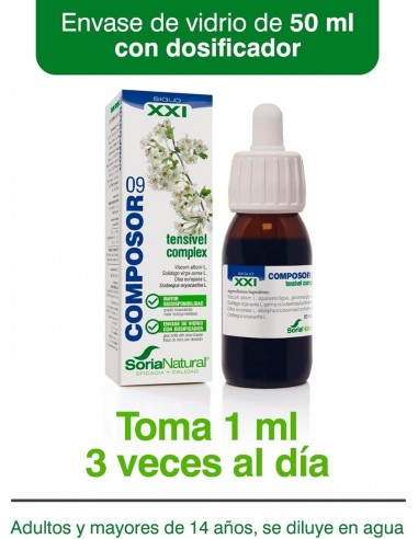 Soria Natural Composor 09 Tensivel Complex 50 ml