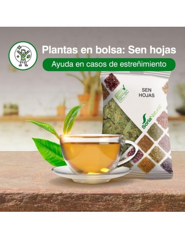 Soria Natural Hojas de Sen Bolsa de 50 g