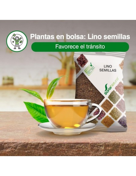Soria Natural Semillas de Lino Bolsa de 250 g