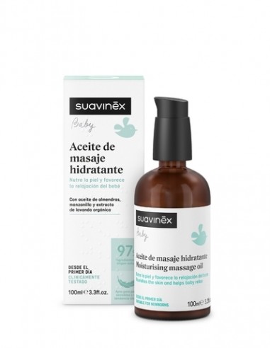 Suavinex Baby Aceite de Masaje Hidratante 100 ml