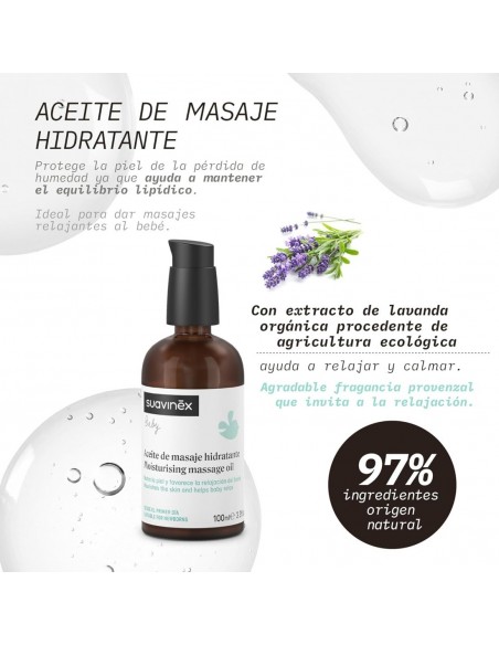 Suavinex Baby Aceite de Masaje Hidratante 100 ml