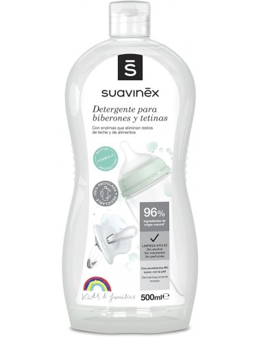 Suavinex Detergente  Biberones y Tetinas 500 ml