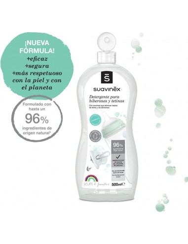 Suavinex Detergente  Biberones y Tetinas 500 ml