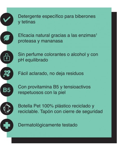 Suavinex Detergente  Biberones y Tetinas 500 ml