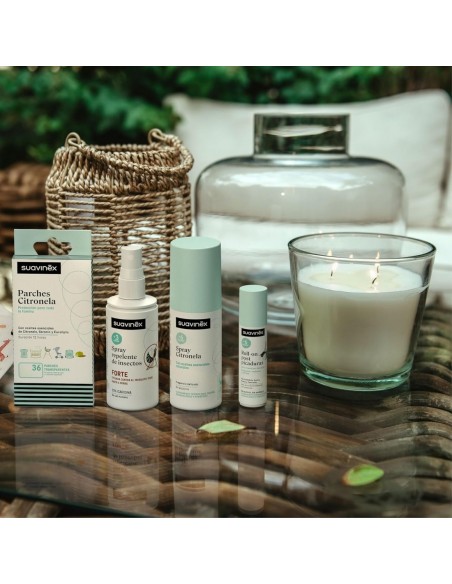 Suavinex Parches Transparentes Citronela 36 unidades