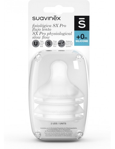 Suavinex Tetina Fisiológica SX Pro de Silicona...