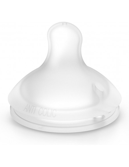 Suavinex Tetina Fisiológica SX Pro de Silicona Flujo Lento +0m - 2 unidades