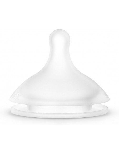 Suavinex Tetina Fisiológica SX Pro de Silicona Flujo Lento +0m - 2 unidades