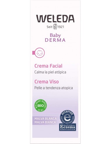 Weleda Baby Derma Crema Facial Malva Blanca 50 ml