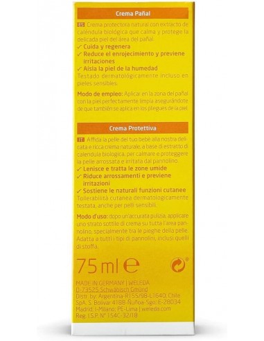 Weleda Baby Crema del Pañal con Caléndula 75 ml