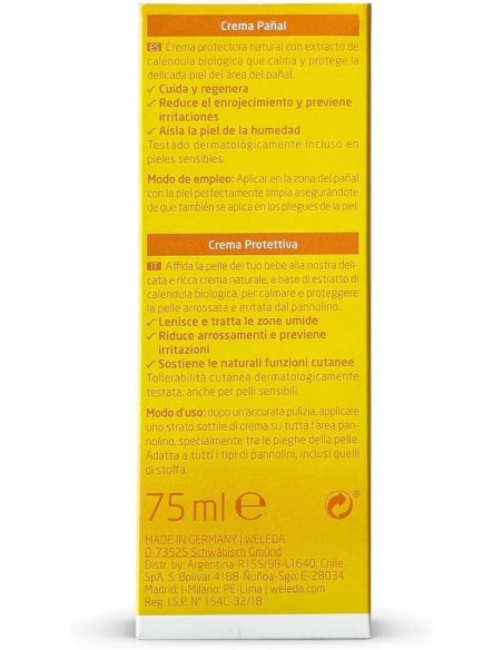 Weleda Baby Crema del Pañal con Caléndula 75 ml