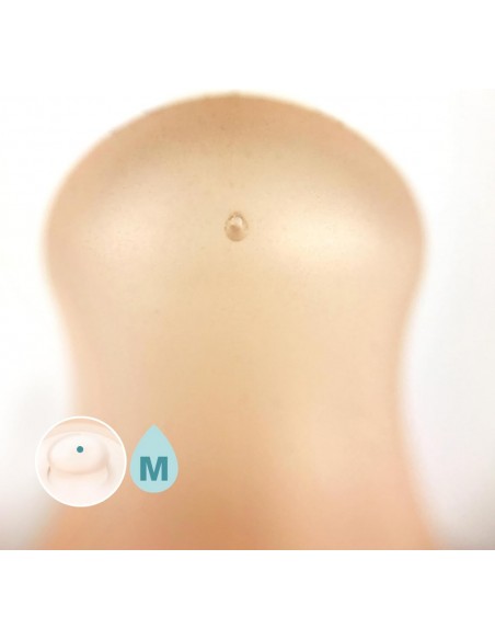 Suavinex Tetina Silicona Flujo Medio para Biberón Zero.Zero +3m - 2 unidades