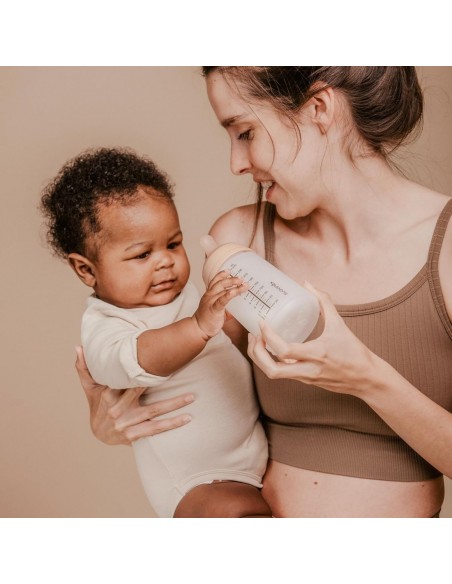 Suavinex Tetina Silicona Flujo Medio para Biberón Zero.Zero +3m - 2 unidades