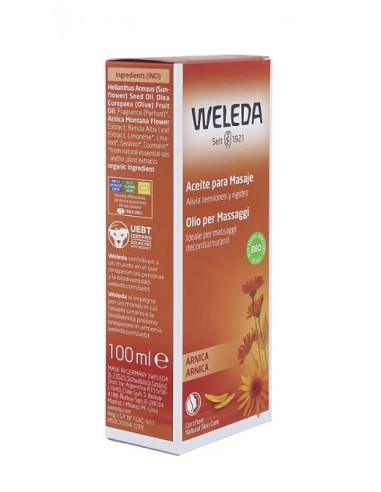 Weleda Aceite para Masaje con Árnica 100 ml