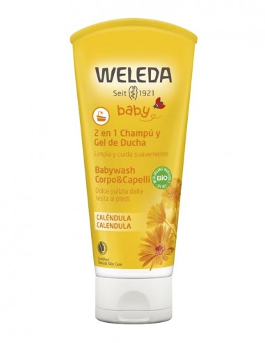 Weleda Baby 2 en 1 Champú y Gel de Ducha con...