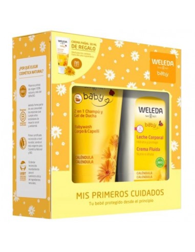 Weleda Baby Caléndula 2 en 1 Champú y Gel de...