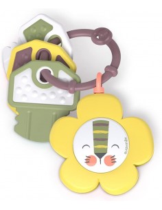 Suavinex Mordedor Llavero Musical Amarillo +0m