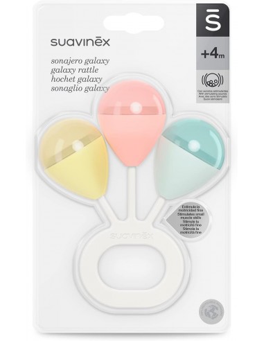 Suavinex Sonajero Galaxy 3 Bolas +4m