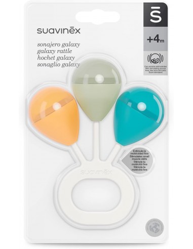 Suavinex Sonajero Galaxy 3 Bolas +4m