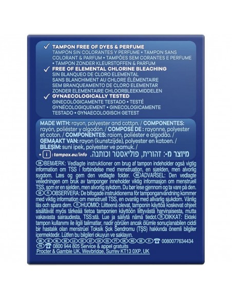 Tampax Compak Regular 22 unidades