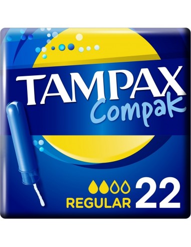 Tampax Compak Regular 22 unidades