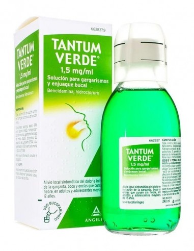 Tantum Verde 1.5 mg/ml Enjuague Bucal 240 ml