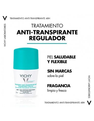 Vichy Desodorante Roll-on 48h Antitranspirante...