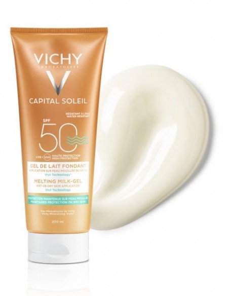 Vichy Capital Soleil Gel Leche Protectora SPF 50+  200 ml