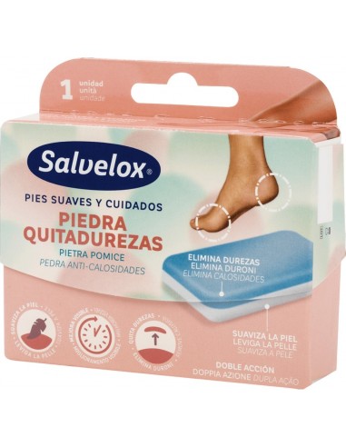 Salvelox Piedra Quitadurezas Doble Acción 1 unidad
