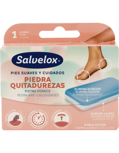 Salvelox Piedra Quitadurezas Doble Acción 1 unidad