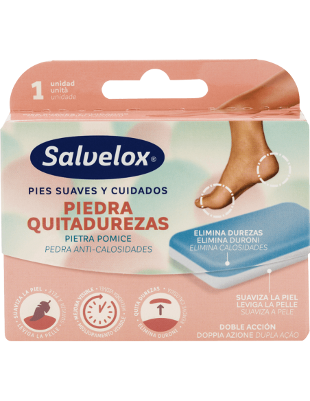 Salvelox Piedra Quitadurezas Doble Acción 1 unidad