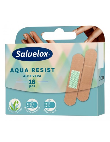 Salvelox Aqua Resist Aloe Vera Apósito 16 unidades