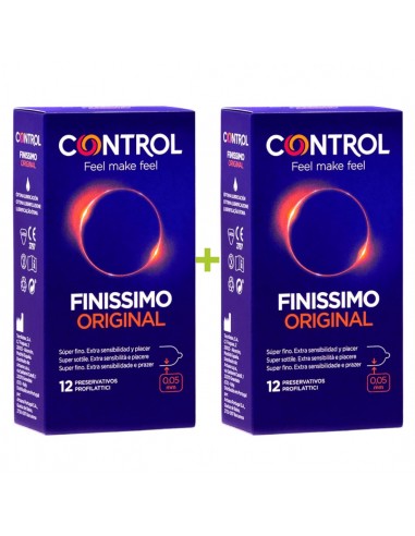 Control Preservativo Finissimo Original 12+12...