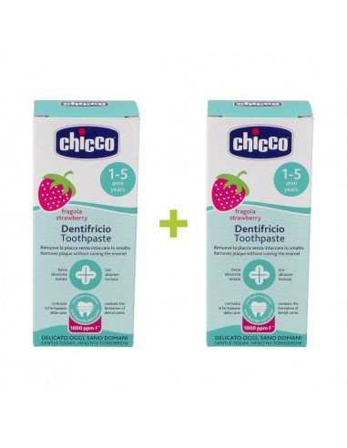 Chicco Pasta Dentífrica Sabor Fresa 1-5 años...