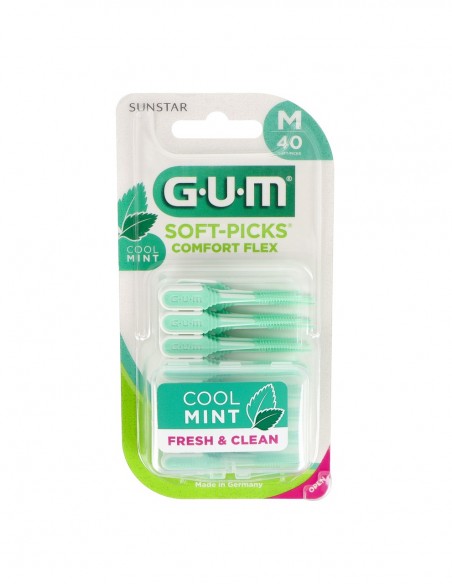 Gum Soft-Picks Comfort Flex Mint Medium 40 unidades