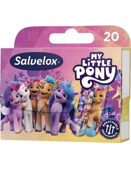 Salvelox My Little Pony Apósitos Infantiles 3 Tamaños 20 unidades