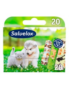 Salvelox Animals Apósitos Infantiles 3 Tamaños 20 unidades