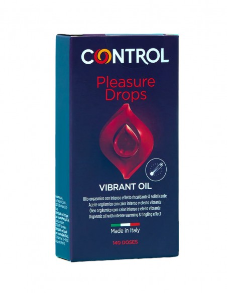 Control Pleasure Drops Vibrant Oil Aceite Orgásmico 10 ml