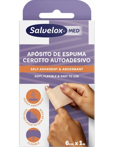 Salvelox Foam Plaster Apósito de Espuma...