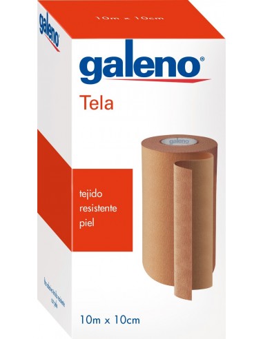 Galeno Esparadrapo Tela Beige 10 cm x 10 m