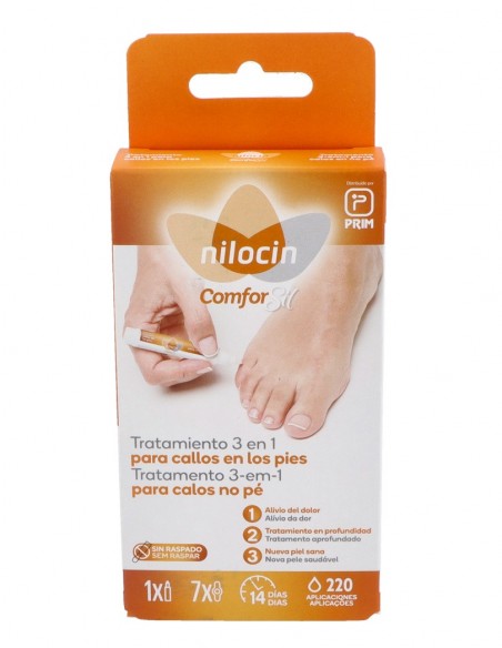 Prim Nilocin ComforSil Lápiz para Tratamiento de Callos Triple Acción