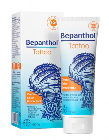 Bepanthol Tatoo Crema Solar Protectora SPF 50+...