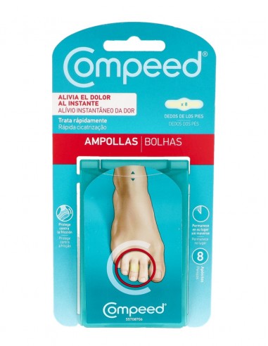 Compeed Apósito Ampollas Dedos del Pie 1,7x5,1...