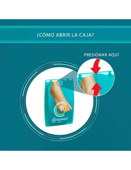 Compeed Apósito Callos Mediano 1,75x6,00 cm - 10 unidades