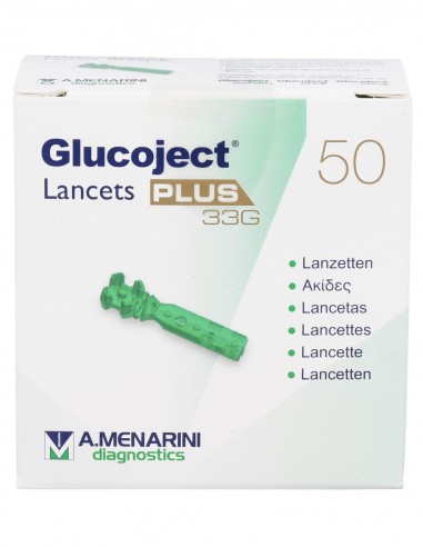 Menarini Diagnostics Glucoject Lancets Plus 33G...